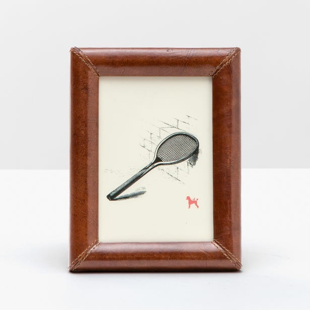 Tobacco Leather Picture Frame