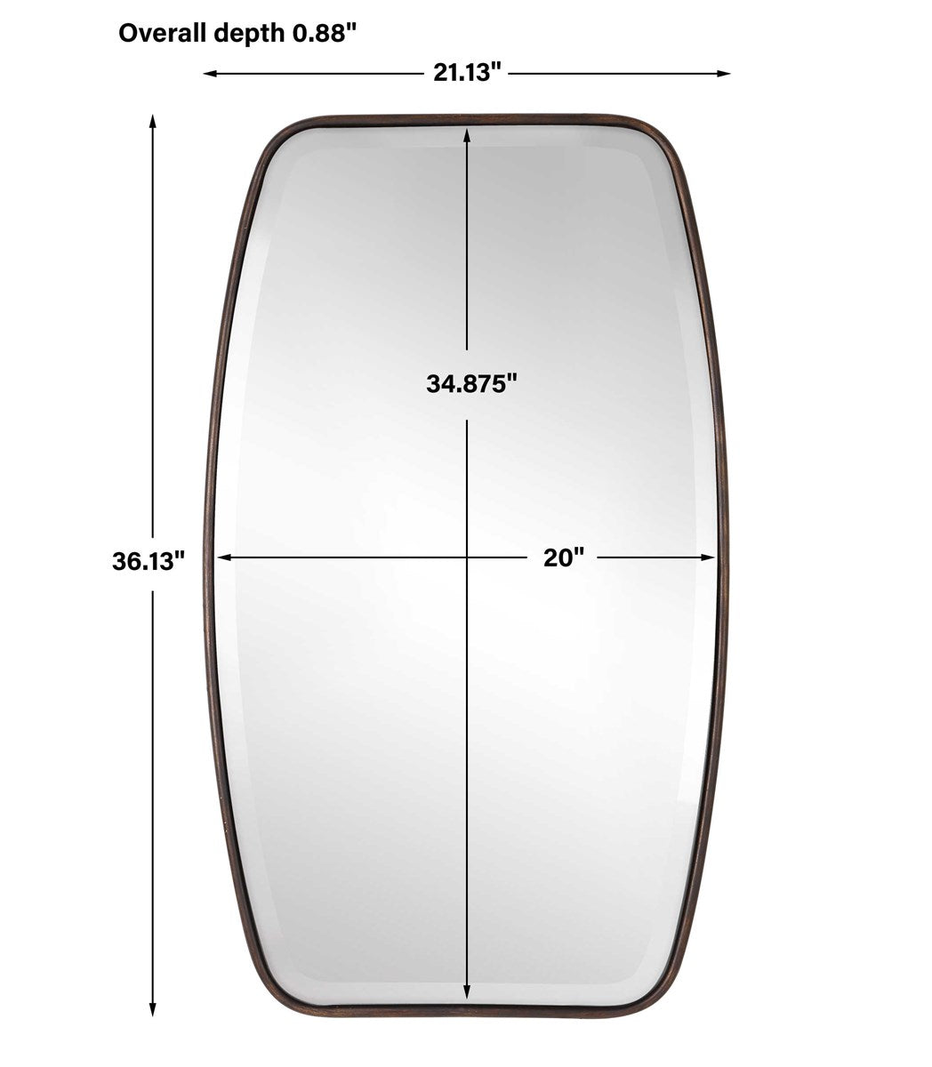 CANILLO MIRROR, BRONZE
