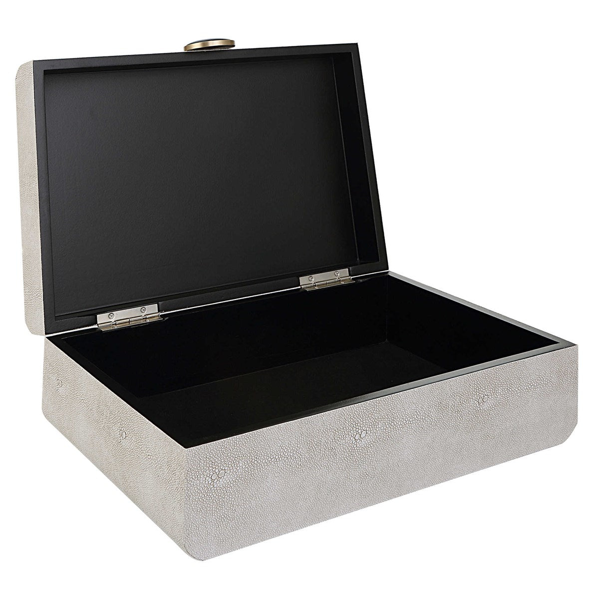LALIQUE BOX, WHITE