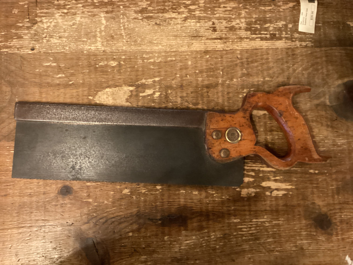 HENRY DISSTON BACK SAW