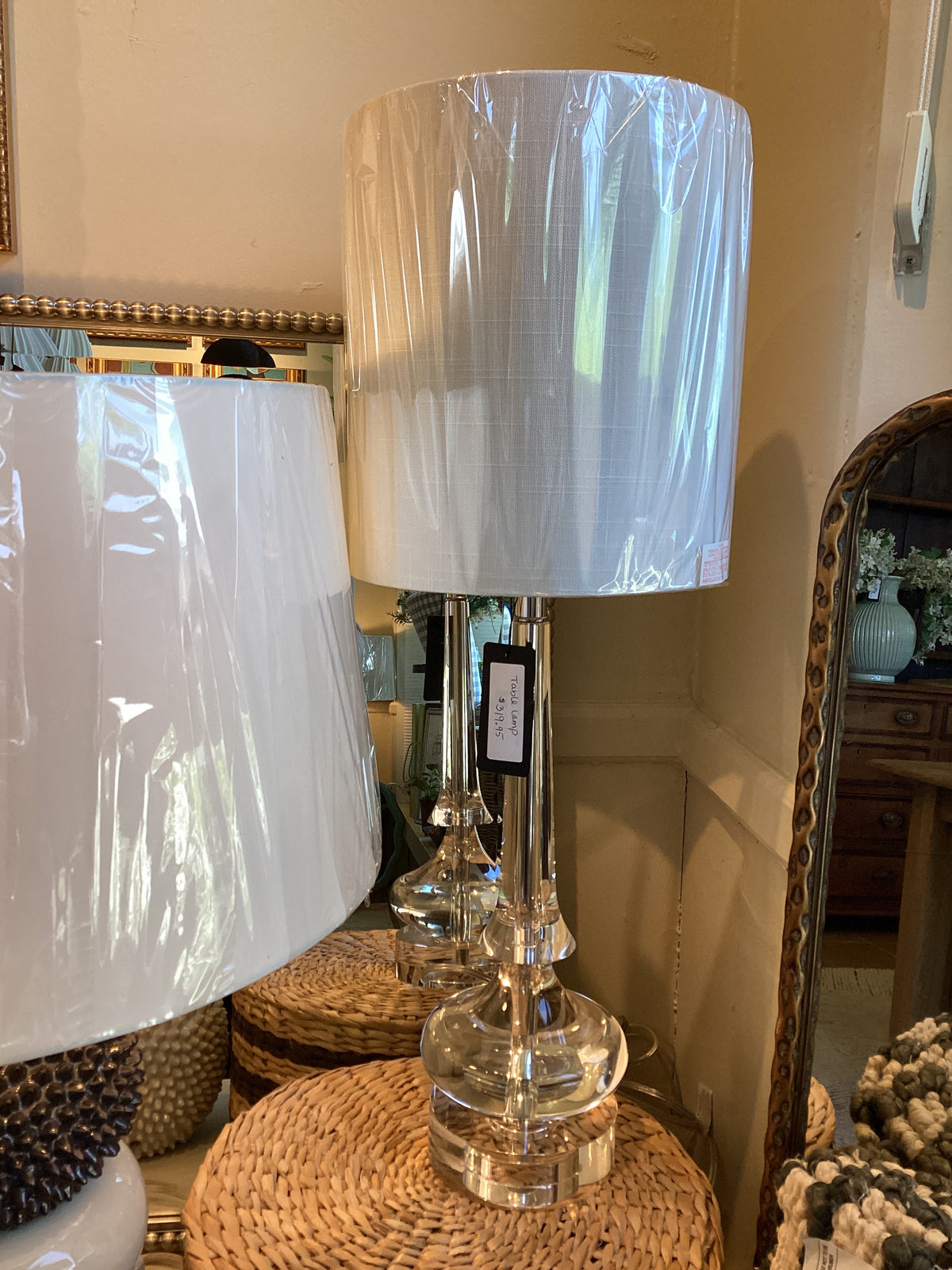 Table Lamp Acrylic Base Ravoli lamp