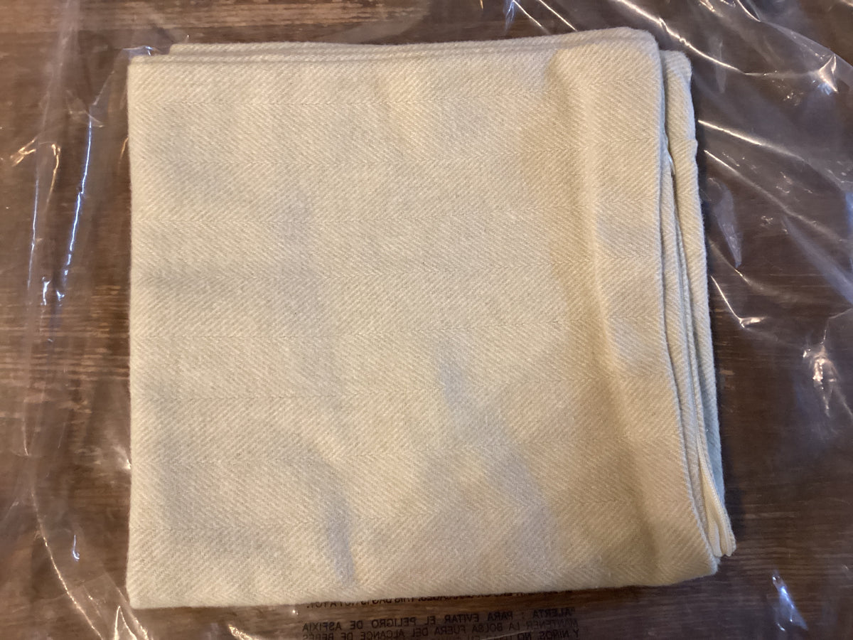 Ivory herringbone pillow cover Only