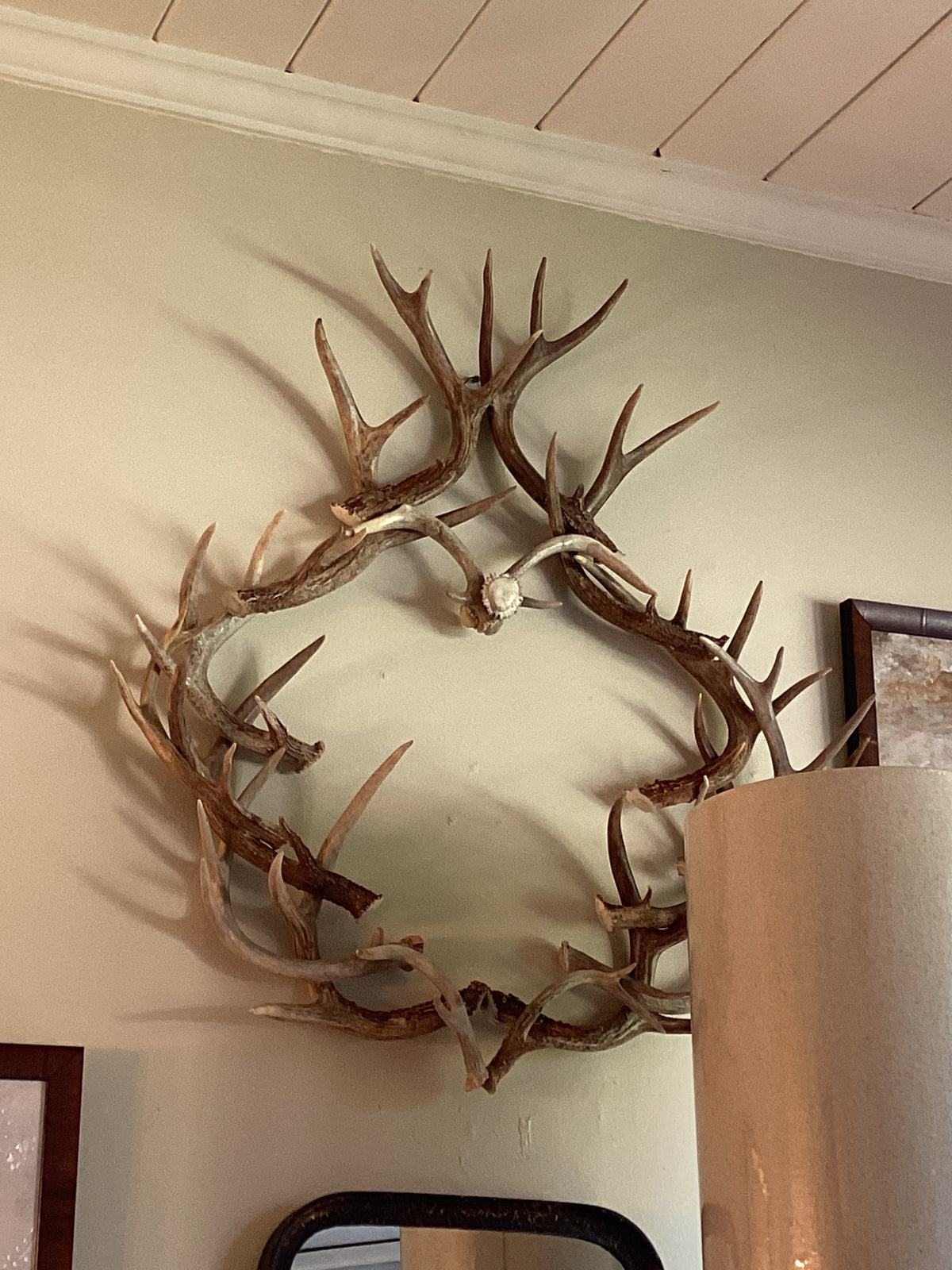 Custom Antler Wreath