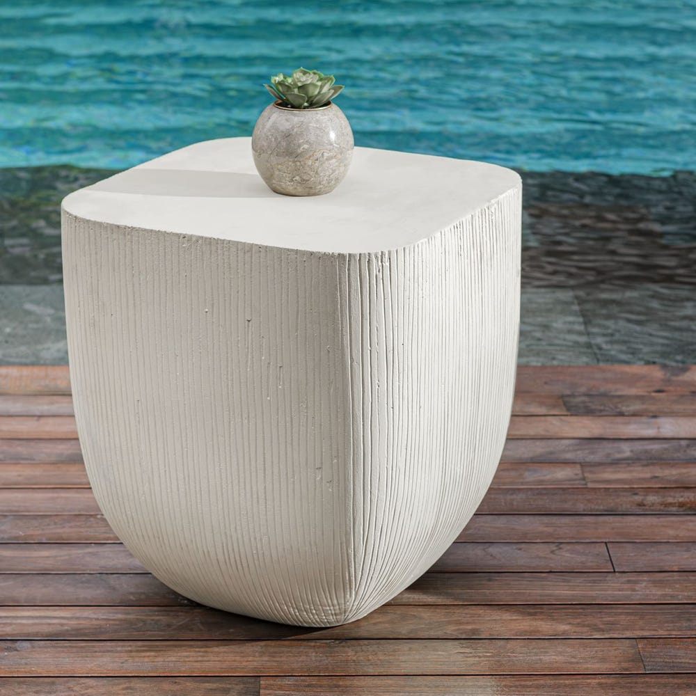 Concrete Alma Texture Coffee Table