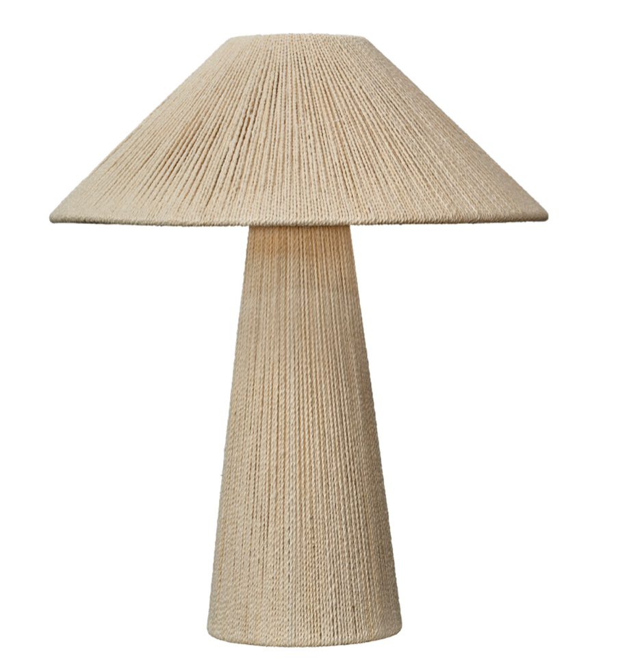 JY Tension Table Lamp - Natural Jute
