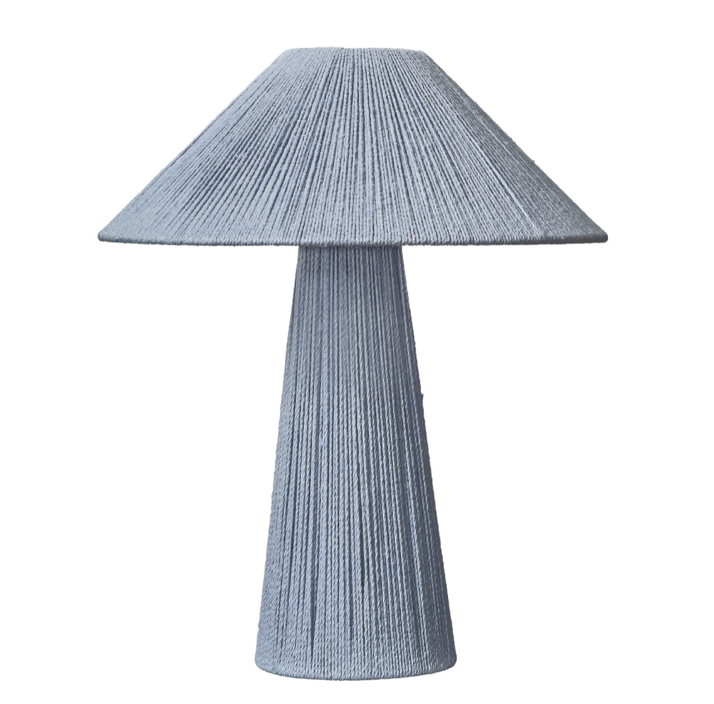 JY Tension Table Lamp - Blue Jute Thread