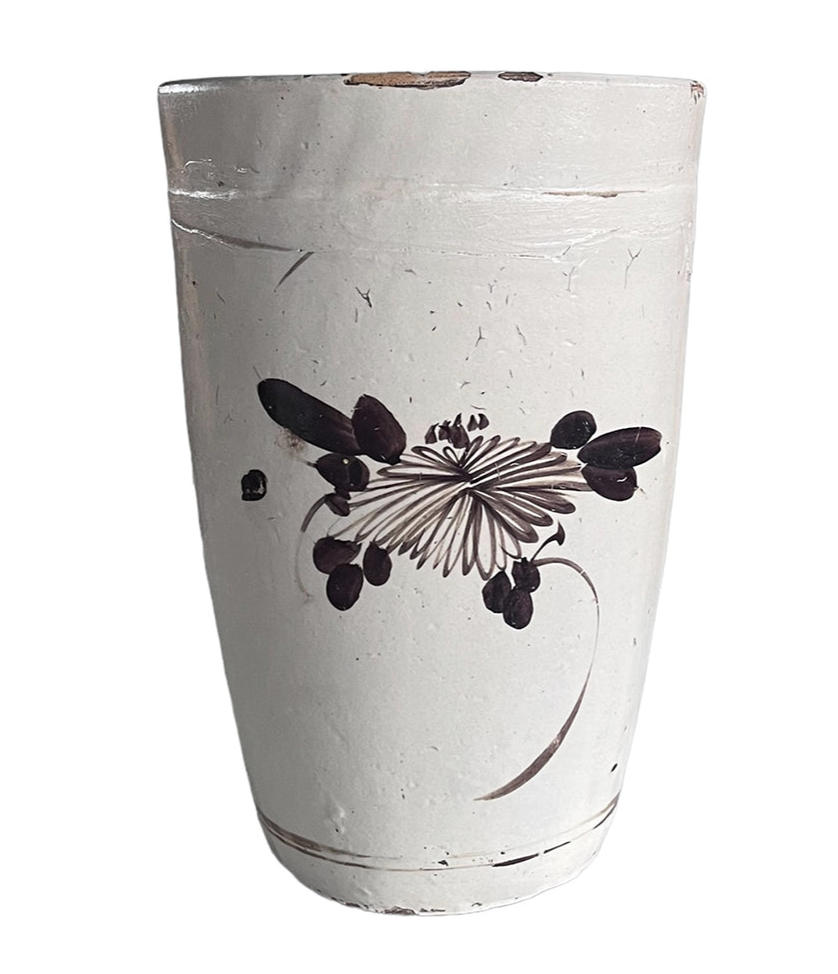 Glazed Chizou Flower Pot