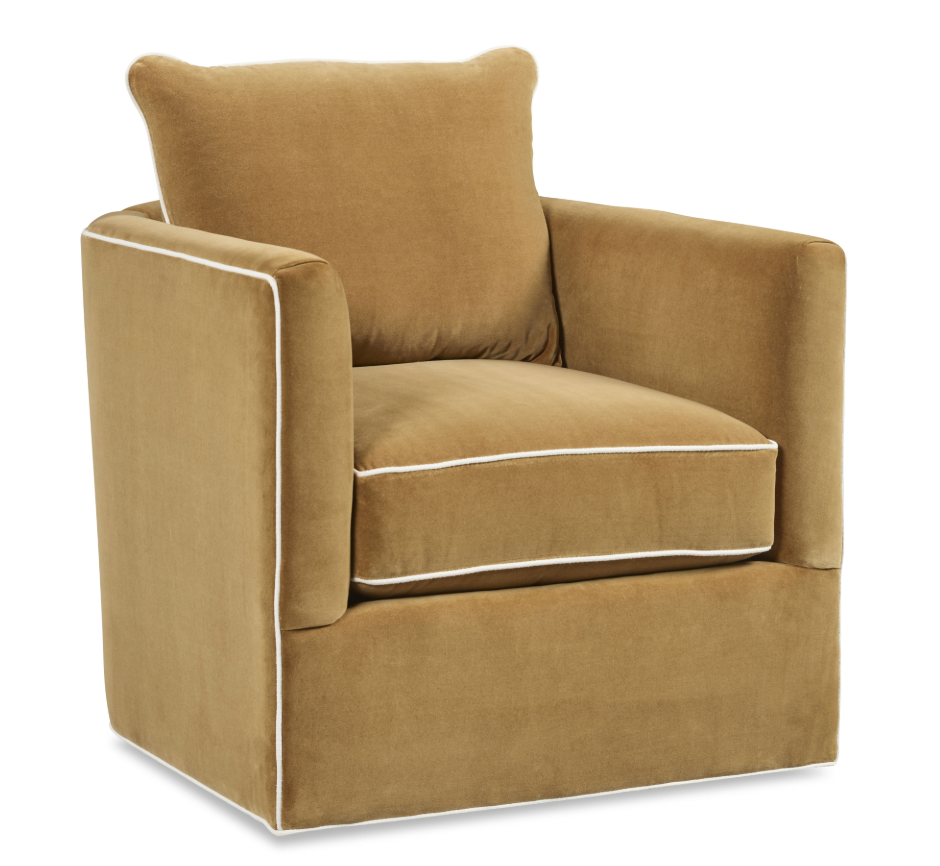 Caramel SW Chair w/ contrast Welt