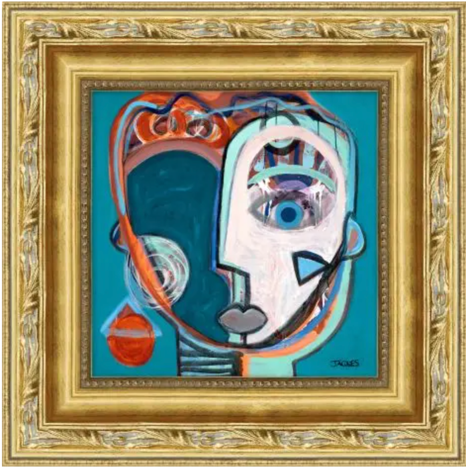 A Brush with Personality - Abstract Faces Series 1