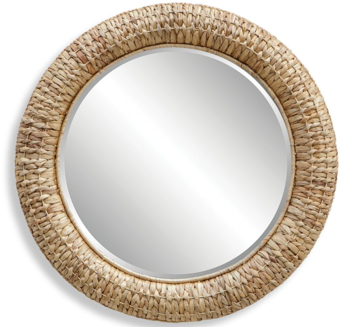TWISTED SEAGRASS ROUND MIRROR