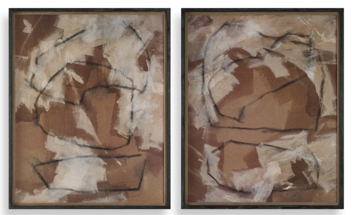 RUSH & DASH FRAMED PRINTS S/2