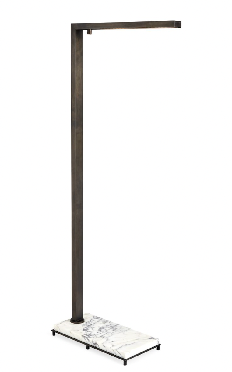 ILLUME FLOOR LAMP MARBLE BRONZE