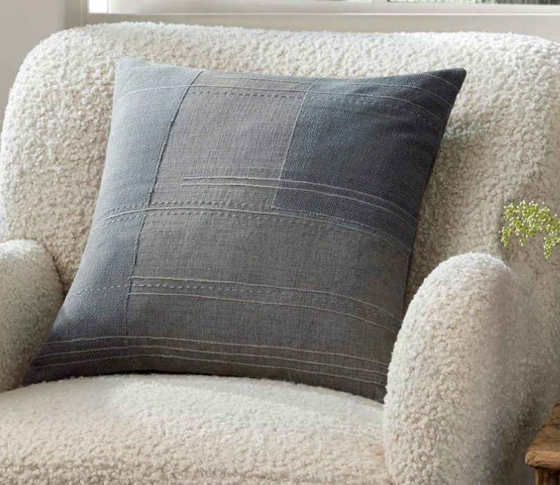 Mateo Blue - Amber Lewis - Pillow 18" x 18"