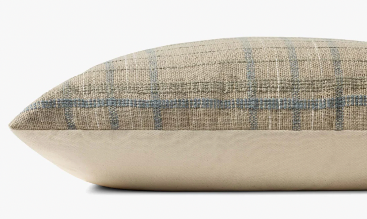 Avalon Blue / Multi Pillow 13" x 21"
