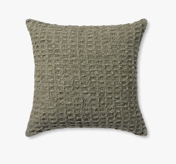 Alinah Olive Pillow 22" x 22"