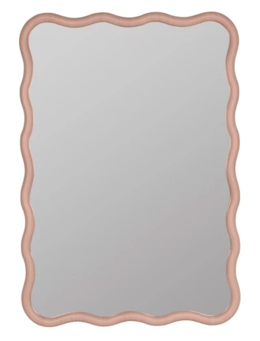 Mirror Candace Bubblegum Pink Wavy