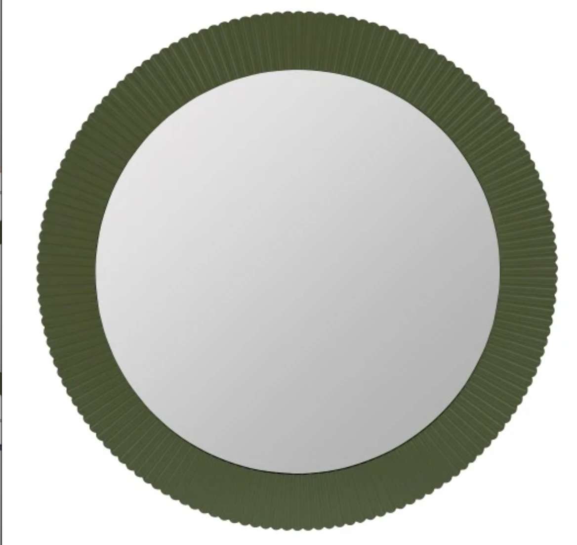 Mirror Dark Forest Wall Round Josia