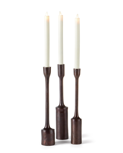 INGE TAPER HOLDERS, SET OF 3