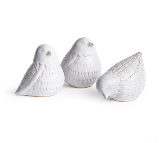 AVERY BIRDS, SET OF 3