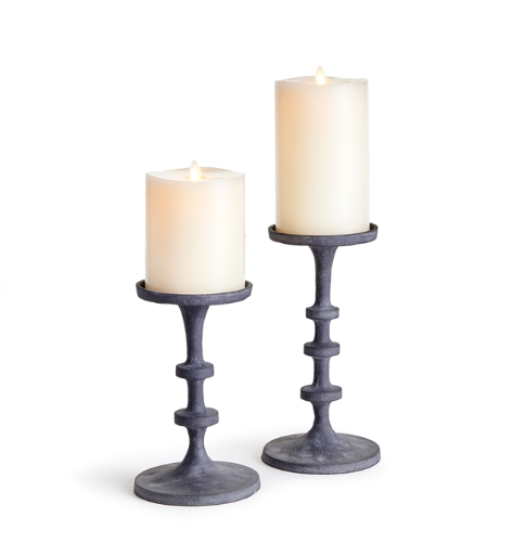 ABACUS PETITE CANDLE STANDS, SET OF 2