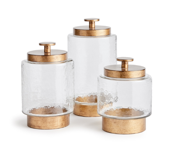 BRAIDEN CANISTERS, SET OF 3