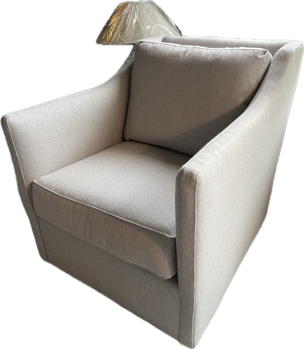 Custom Indoor/Outdoor Swivel Lounge Chair