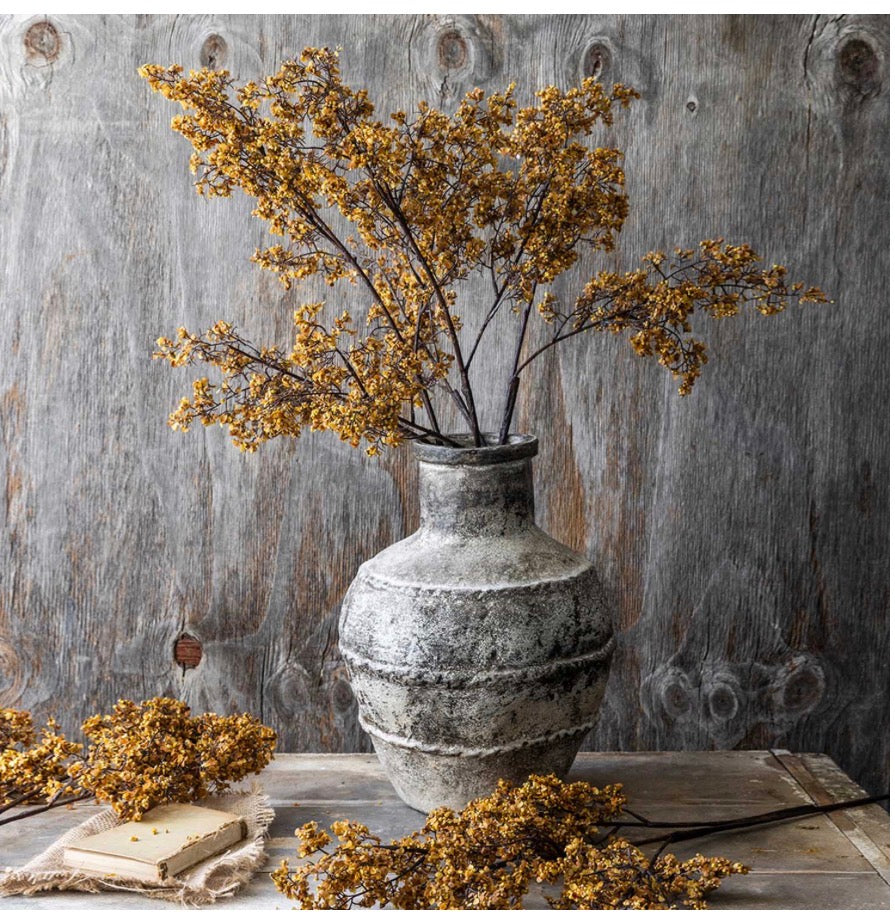 ARTIFICIAL SEDGE WINTER SAFFRON