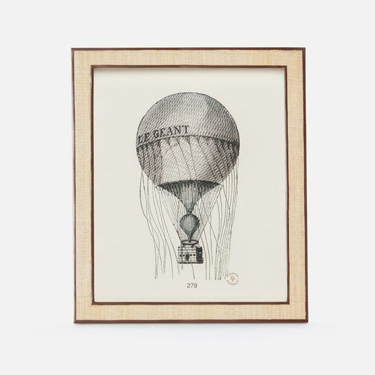 Abaca and Resin Frame
