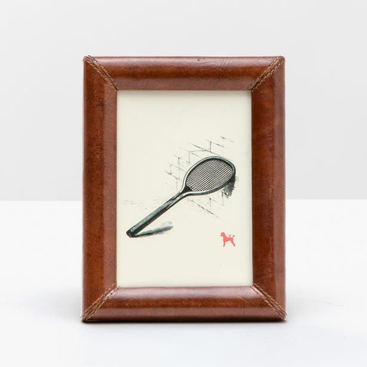 Tobacco Leather Picture Frame