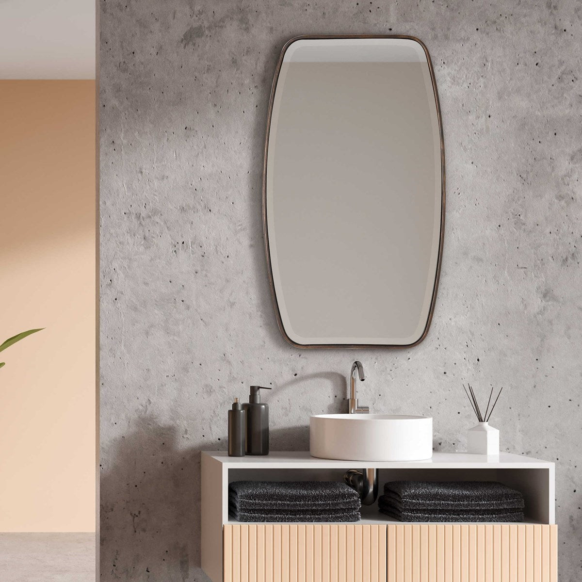 CANILLO MIRROR, BRONZE