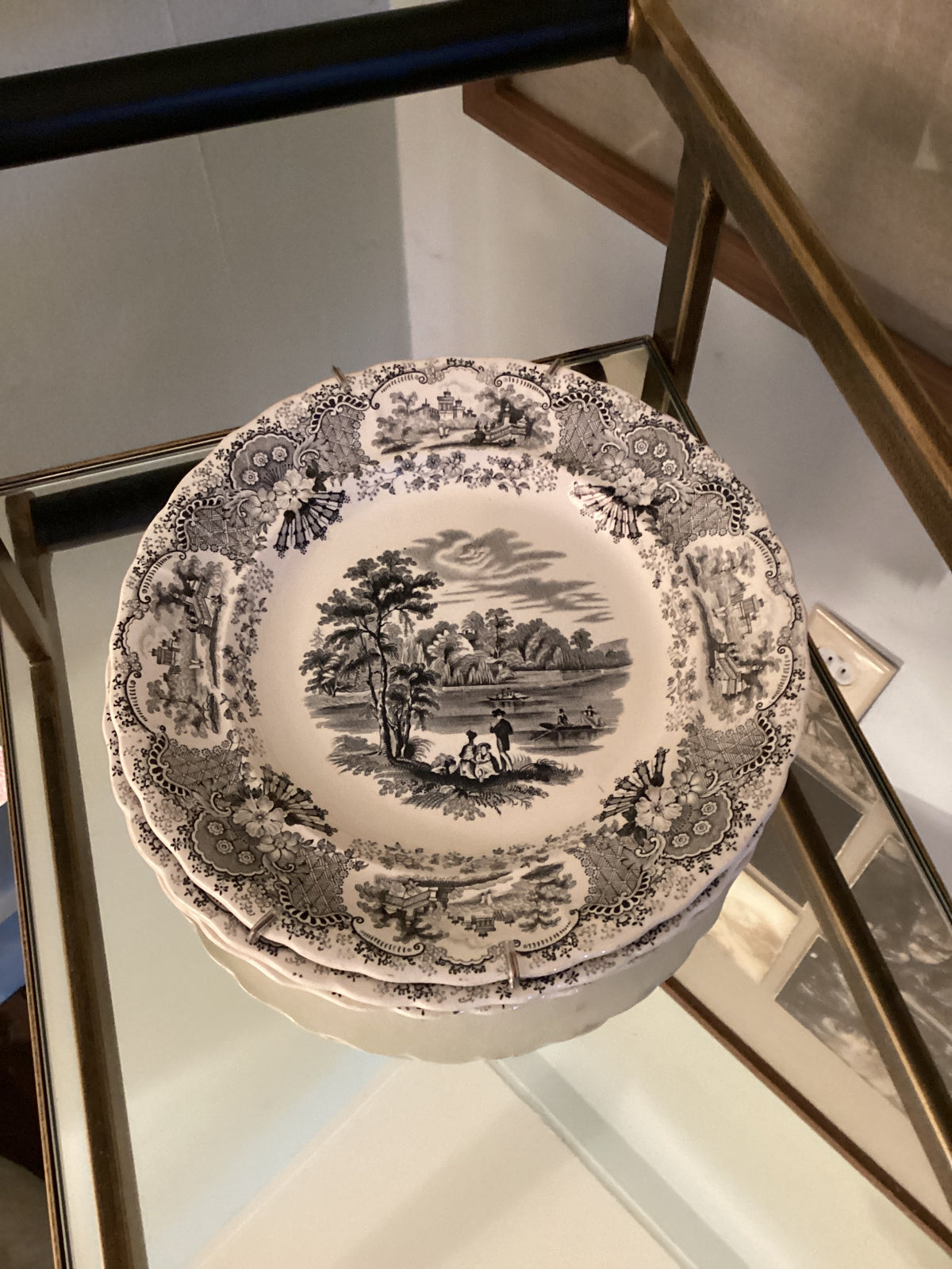 Plates-antique Gustavsberg