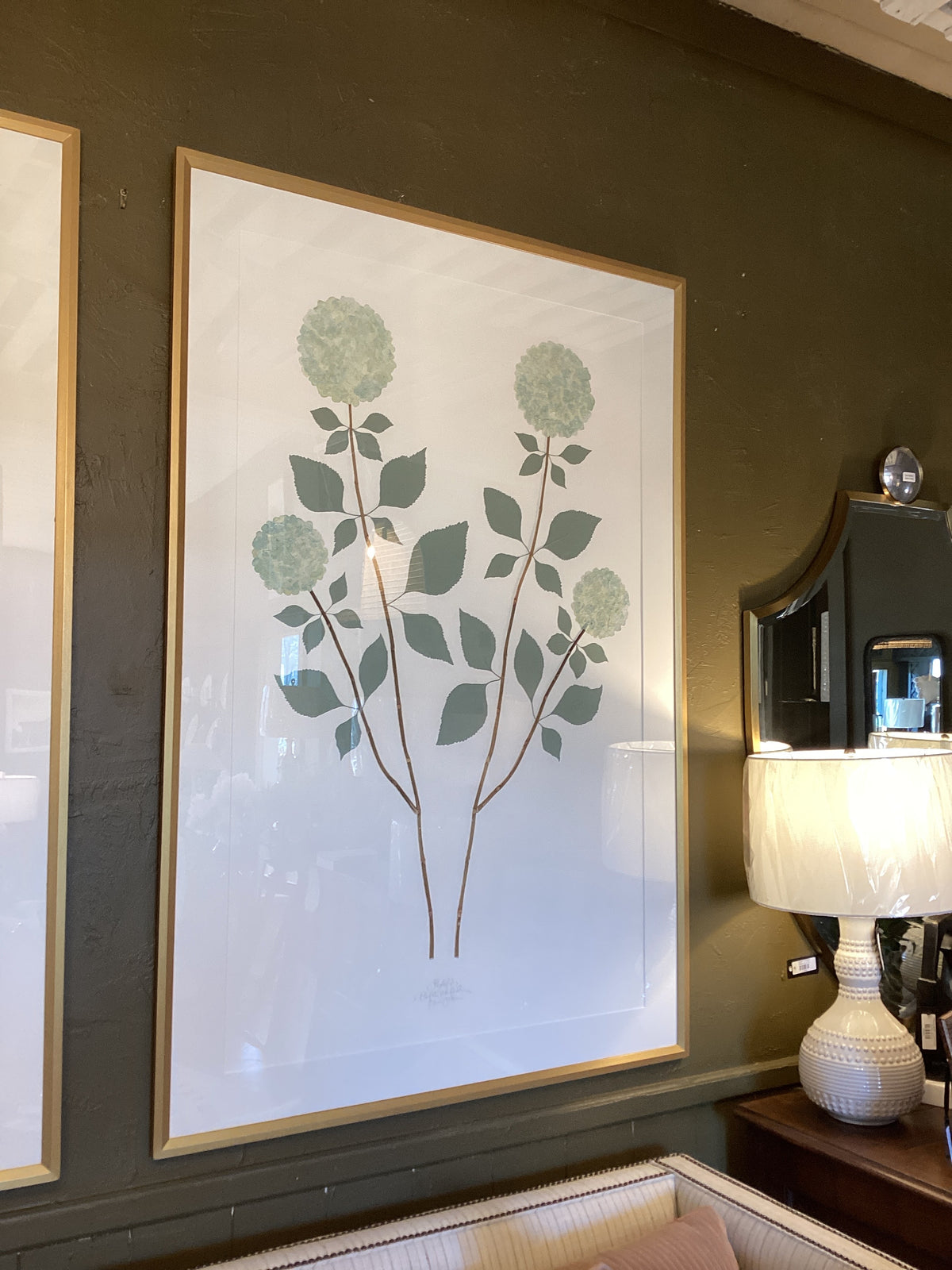 Pressed Hydrangeas 2 - Original Art by Lauren Lachance