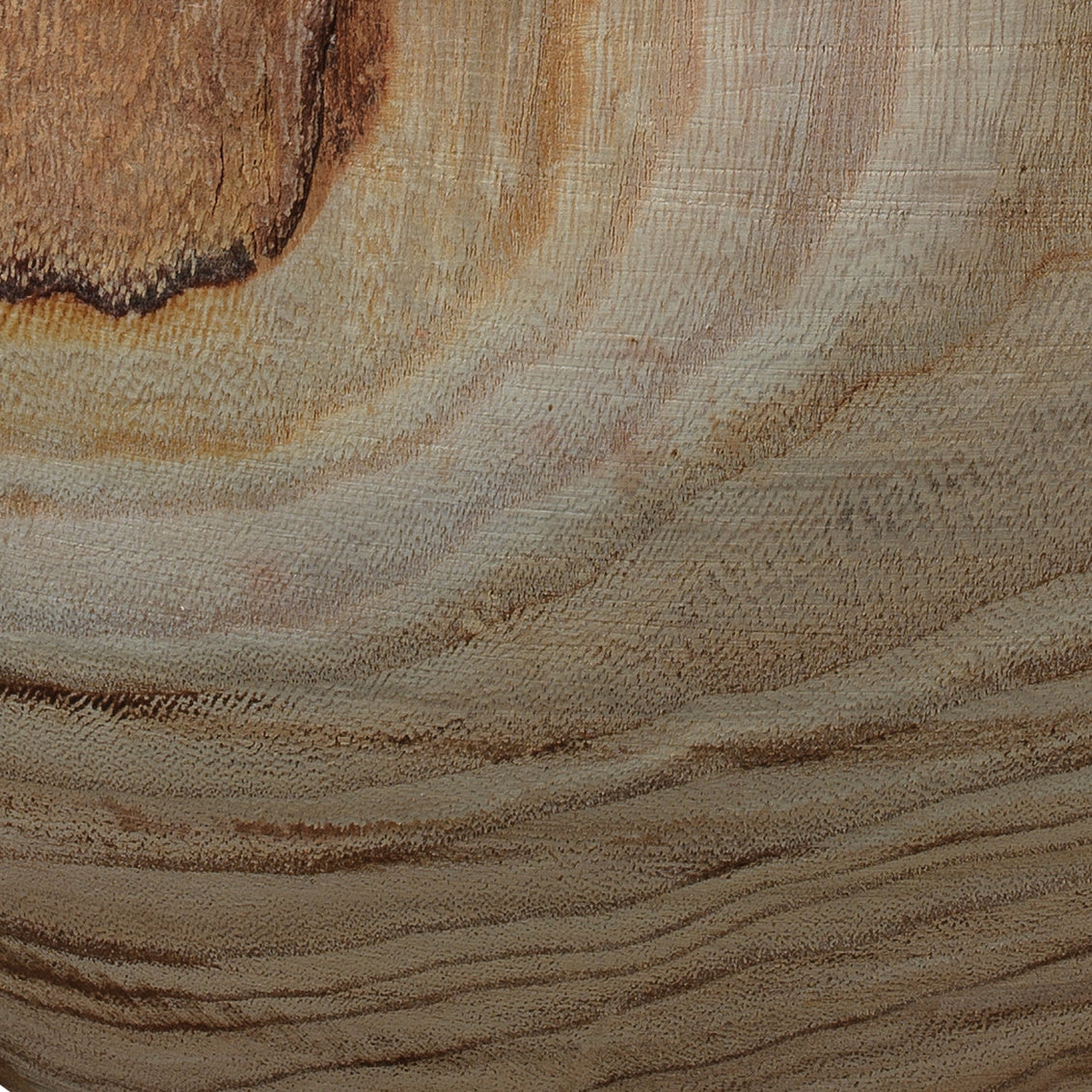 JY Topanga Wooden Vase - Natural Wood