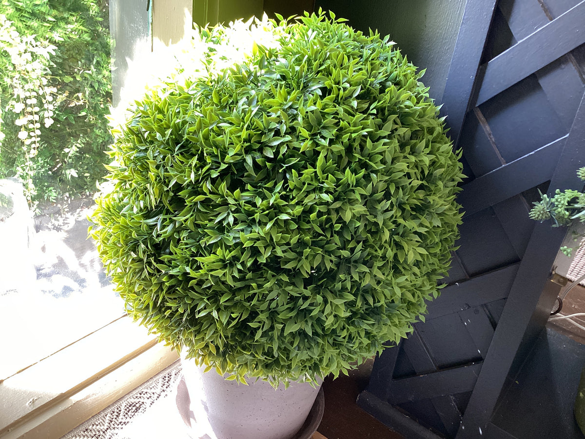 Green Topiary Ball
