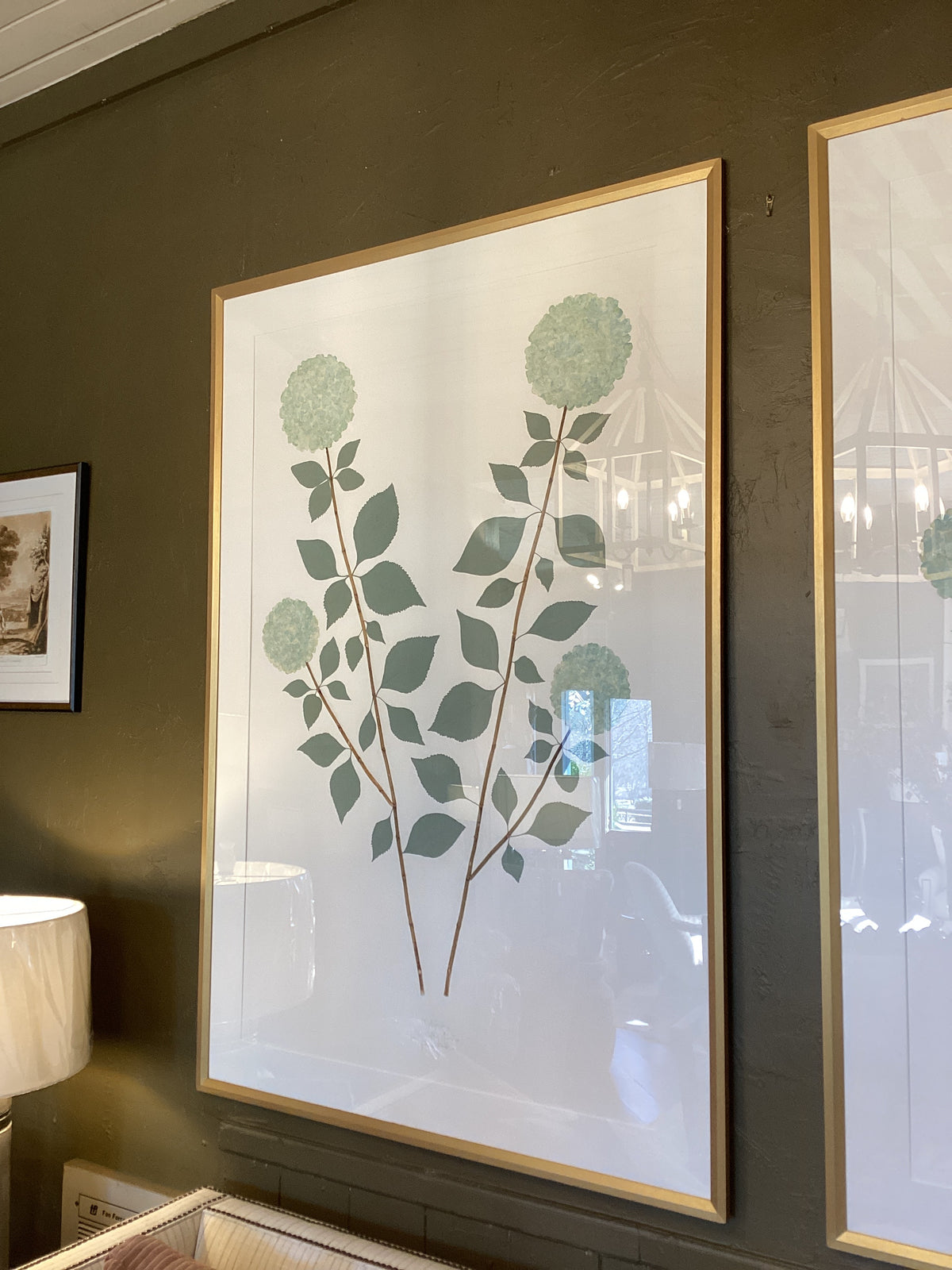 Pressed Hydrangeas 1 - Original Art by Lauren Lachance