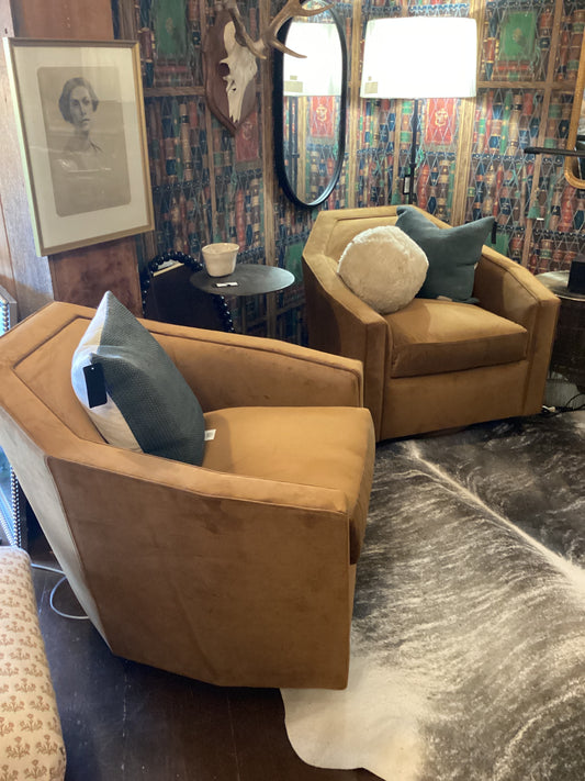 Swivel Chair - Bronze Bliss