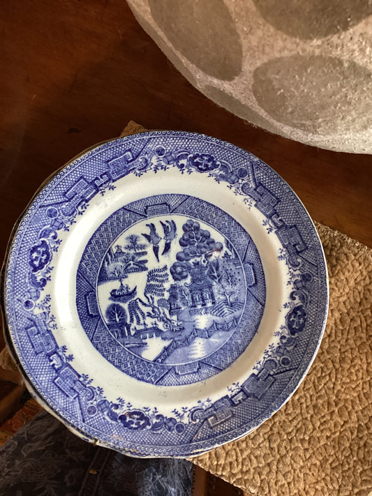 Blue Willow plates