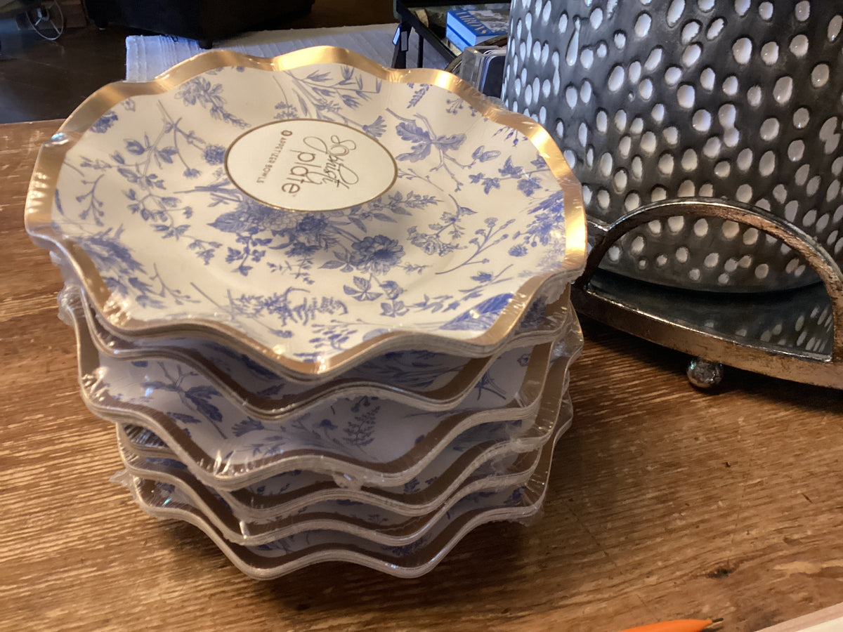8 BLUE APPETIZER BOWLS