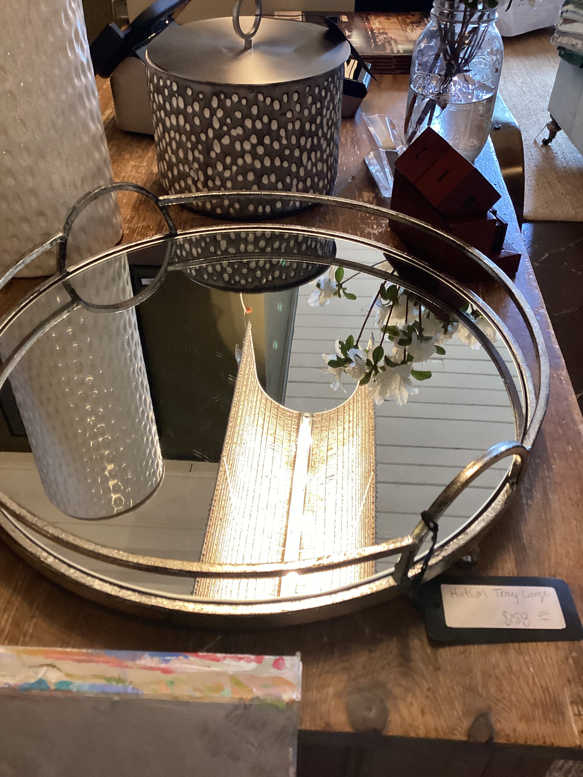 Tray - Large Mirrored Hudson