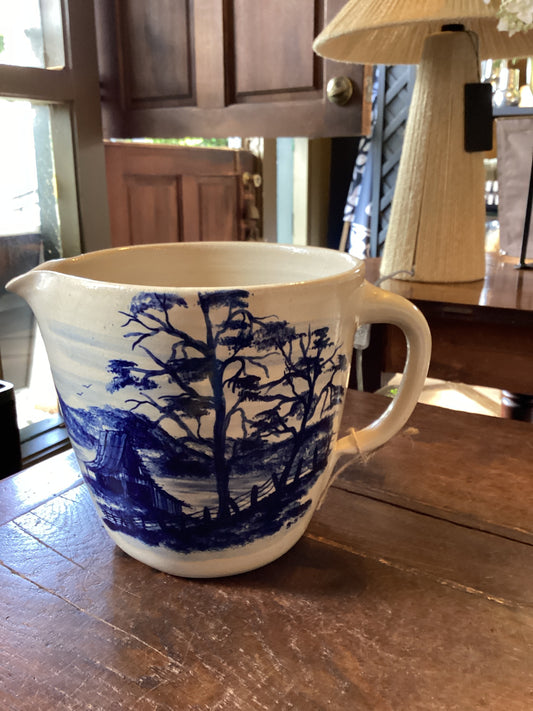Vintage mixing bowl by Paul stories pottery