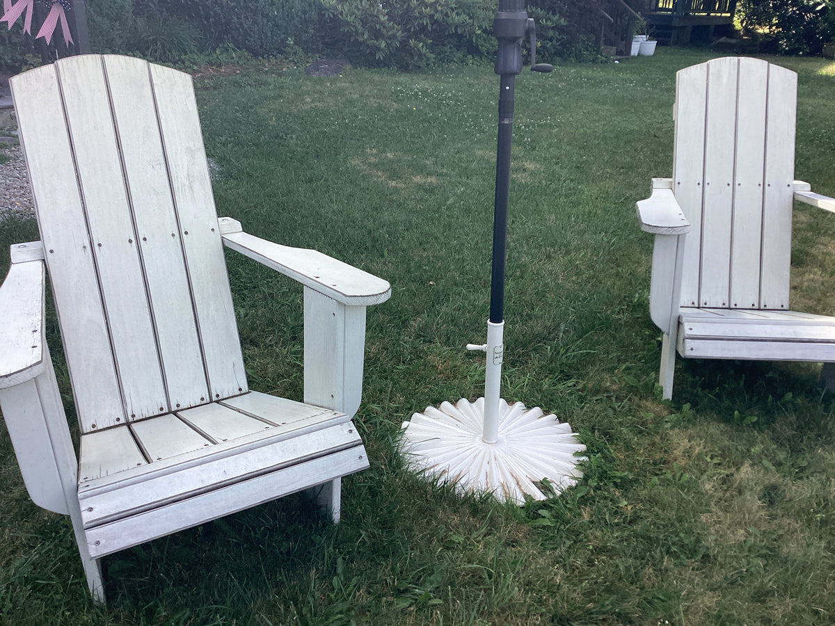 White Adirondack Outdoor Chair