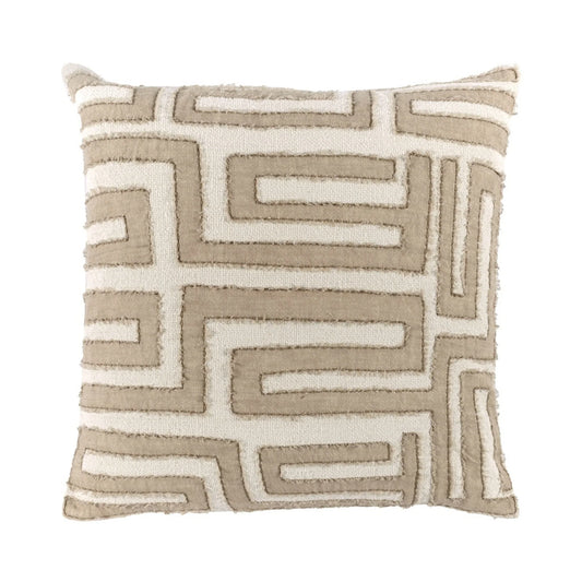 VC Mateo Natural/Ivory 22x22 pillow