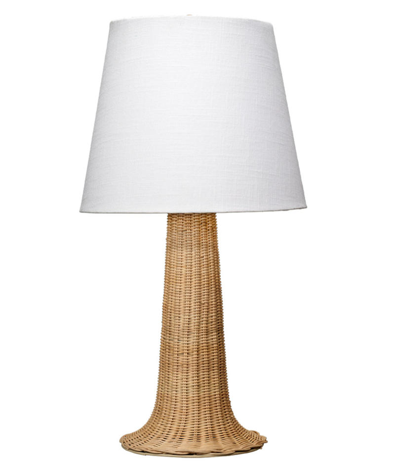 JY Walden Table Lamp - Natural Cane