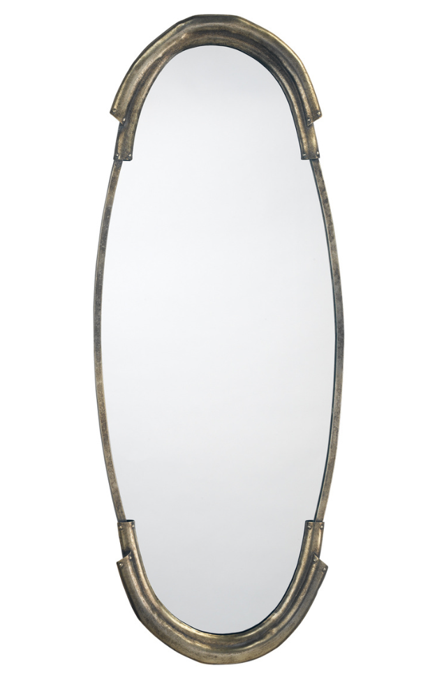 JY Margaux Mirror - Silver Patina
