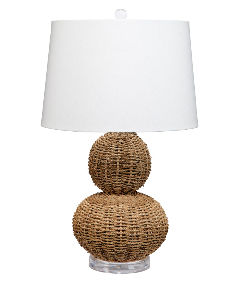 JY Sebastian Table Lamp - Natural Seagrass