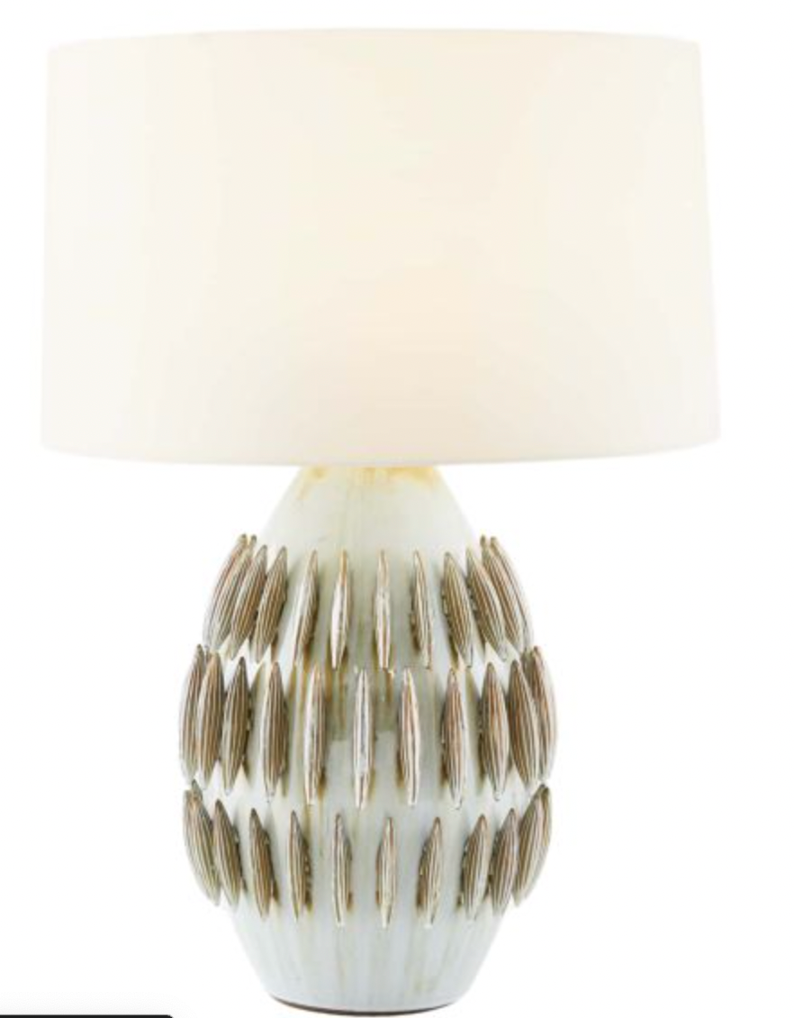 Seed Pod White Lamp