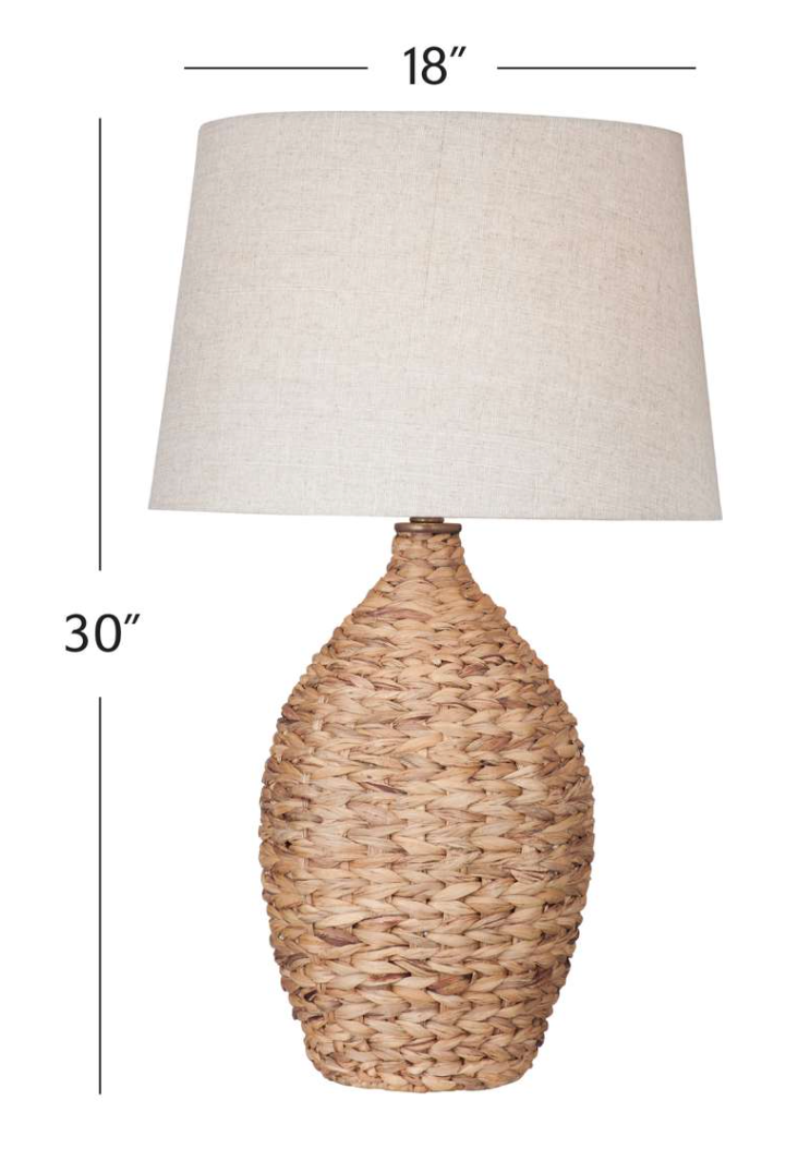 Lamp Woven base Kingston