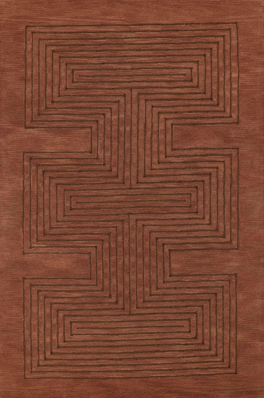 Simba Rust Rug 9 x 12