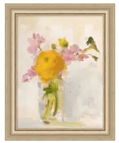 Spring Flowers- Watercolor Giclees on Canvas