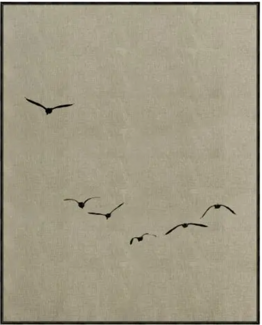 Aviation Game 1 - Geese in Flight - Canvas